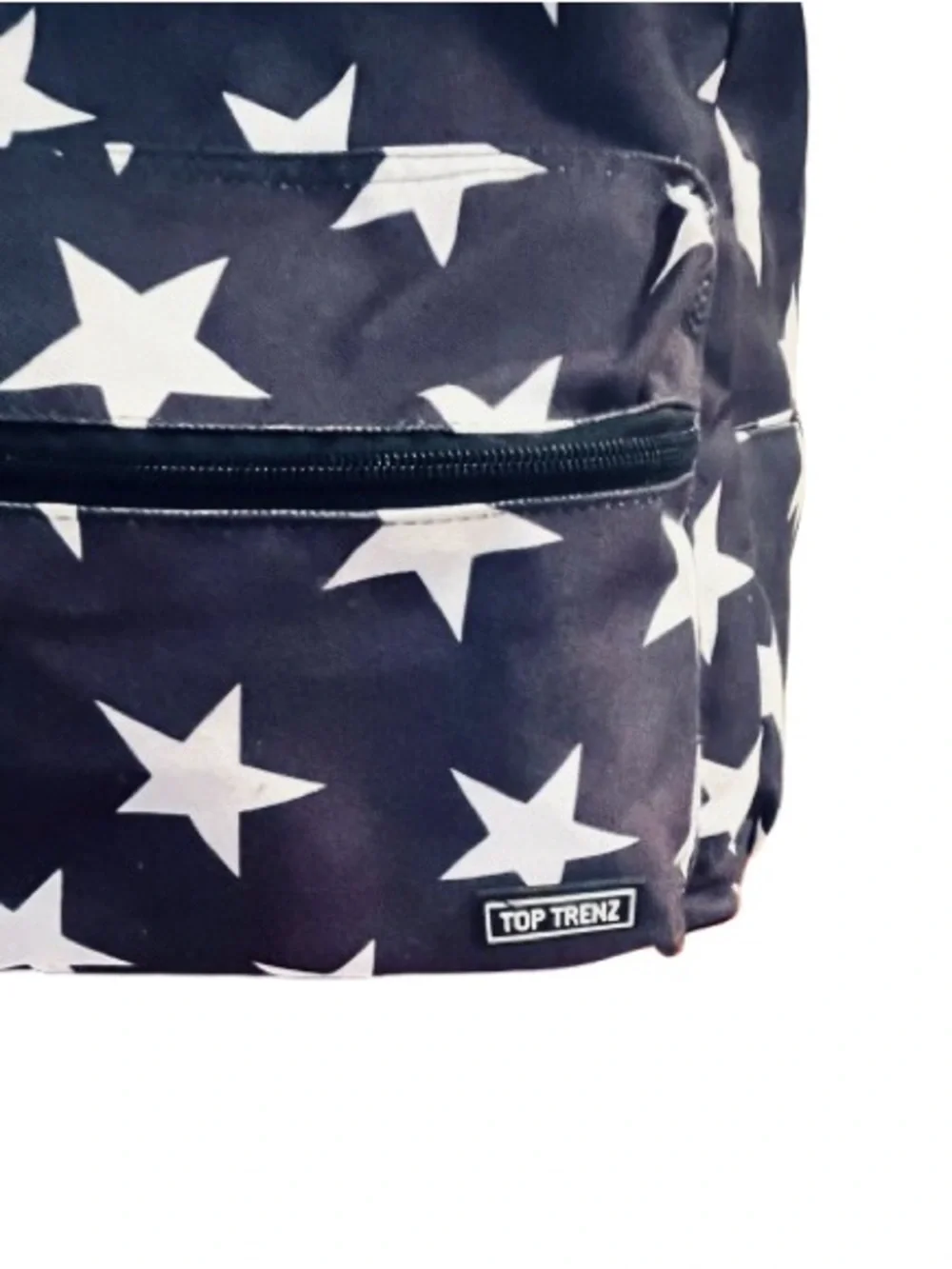 Top Trenz- Canvas Star Navy/White Backpack